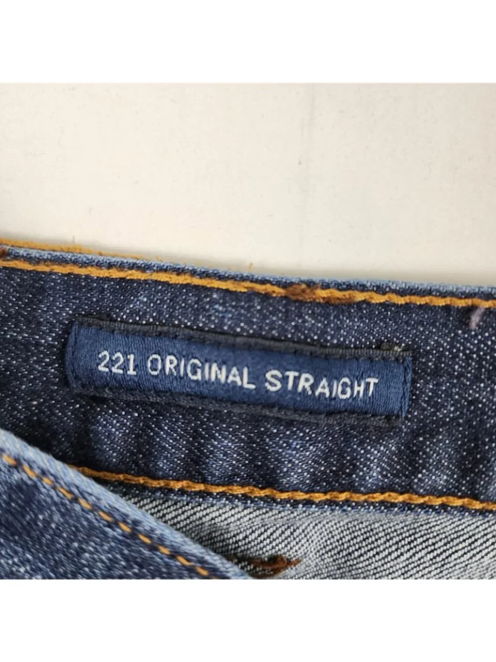 Lucky Brand Jeans Men 38x30 Blue 221 Original Straight Denim